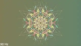90 Hz - Pure Binaural Beat Frequency