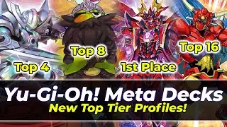 Runick Plunder Kashtira HERO Mathmech Profiles 🔥 Yugioh Meta Decks 2022