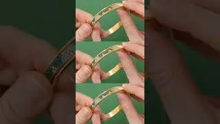 Faire un bracelet jonc avec tissage miyuki !  #bijouxfaitsmain  #bracelet  #diy  #handmade