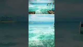 I want to travel to the emerald sea 