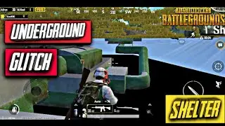 pubg mobile Secret Glitch to get underground in shelter|* 0% people knows*