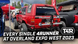 Every 4Runner At Overland Expo West 2023!