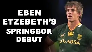 Eben Etzebeth's Springbok Debut