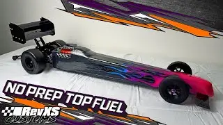 1/10th R/C No Prep 3s Top Fuel Build