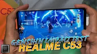 Realme C53 Unisoc Tiger T612 Genshin Impact Gaming Test 2023