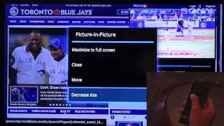 Sony Internet Player w/Google TV - Picture in Picture Feature