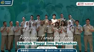 Perpisahan Taruna dan Taruni STPN dengan Keluarga Besar Kantor Pertanahan Kota Adm. Jakarta Barat.