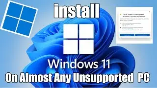How to install Windows 11 on any unsupported PC || Windows 11 install On 2nd,3rd Gen, Etc. PC ||2022