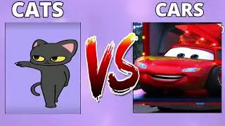 Toca Toca Anime Dance BATTLE | CATS VS CARS