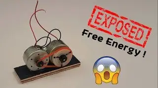 EXPOSED : Free Energy Motor Secret Revealed 😲😲😲