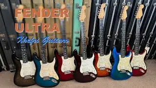 Fender's (OLD) Ultra Stratocasters 1990-1998 - Flame maple tops and more!