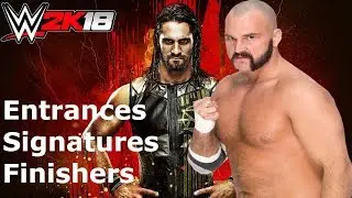 WWE 2K18 Scott Dawson: Entrance/Signatures/Finishers