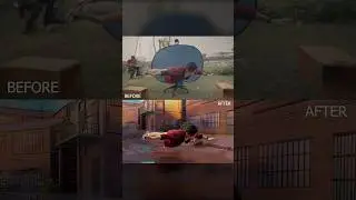 Before and after Vfx video sofyank and Mierul aiman into the comic world