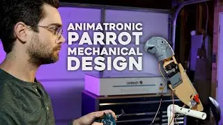 Making Animatronic Parrot Parts with the OMTech Polar Laser