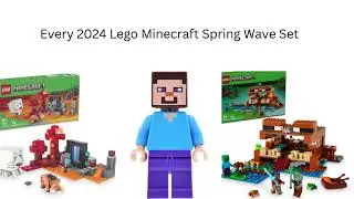 Every 2024 Lego Minecraft Spring Wave Set
