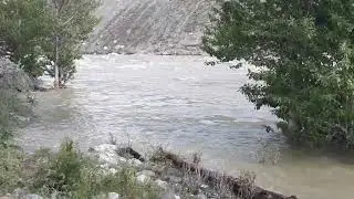 Катунь перед слиянием с Чуей
