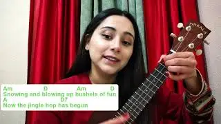 Jingle Bell Rock - TUTORIAL UKULELE