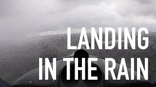 From sunny VFR to landing in the rain
