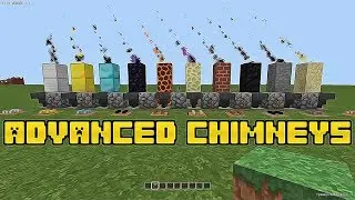 Advanced Chimneys - дым из трубы, дымоходы / Minecraft 1.12.2 + СЕРВЕР / Обзор модов