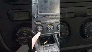 VW моргает обогрев заднего стекла