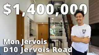 Renovated Patio Loft One Plus Study ($1.4M) Mon Jervois D10 Jervois Road | HomeTour Ep.169