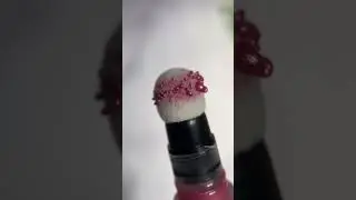 lipgloss  melt  pink dark bottle sponge