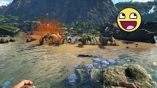 How to SUMMON all 5 WYVERNS and TAME THEM. (ARK: survival evolved)