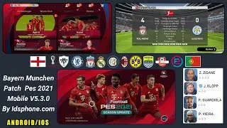 BAYER MUNCHEN PATCH PES 2021 MOBILE V5.3.0 || PES eFootball 2021