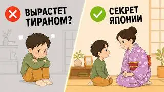 Почему японские родители НЕ наказывают маленьких детей?