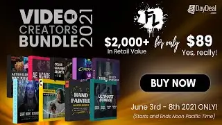 5DayDeal 2021 Video Creator Bundle! $2,000 of filmmaker stuff for CHEAP!