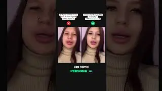 Persona app - Best photo/video editor 😍 #lipsticklover #beauty #photoeditor #naturalbeauty