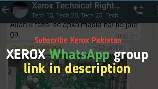 Xerox WhatsApp Groups 2020