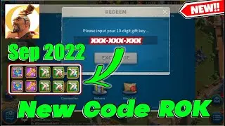 Rise of Kingdoms NEW code September 2022 || ROK New Codes redeem code game