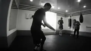 Тренировка по боксу на координационной лестнице TEAM RBA