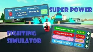 A new super power simulator? | Super Power Fighting Simulator