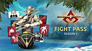 DAIMYO SHINOBI LYNX NEW SEASONAL SKIN FIGHT PASS SEASON 3 - Shadow Fight 4: Arena