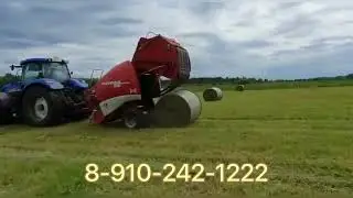 Велгер РП 435 на поле Welger RP 435