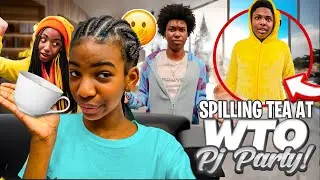 SNEAKING INTO @wtosquad SLEEPOVER!! & IM SPILLING ALLLLL THE TEA ☕️ 😱😨🤬🥵