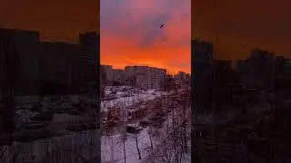 Тамбов сегодня! Закат в феврале!