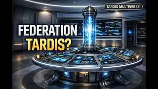 TARDIS Console Room Concept #03 | Starfleet Inspired Sci-Fi Bridge
