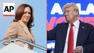 Trump and Kamala Harris enter 99-day sprint until November election