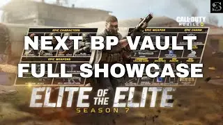 CODM Next Season 10 BP Vault | Elite of The Elite Battle Pass | Full Showcase | COD MOBILE