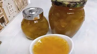 КАБАЧКОВОЕ ВАРЕНЬЕ С АПЕЛЬСИНОМ И ИМБИРЕМ