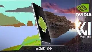 GauGan Nvidia AI Painting on an Android phone - Anybody Can Draw App