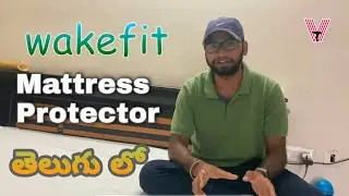 Wakefit Mattress Protector Unboxing & Uses explained (Review) in Telugu