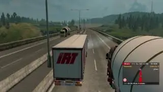 ETS 2. VOLVO FH 16 750 4x2 2016. Германия-Италия. Серпантин в Италии.