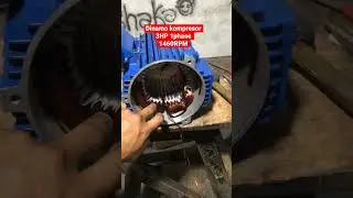Dinamo kompresor 3HP 1phase 1460RPM ⁉️