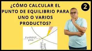 Punto de equilibrio para uno o varios productos