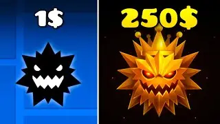 $1 vs $250 Duel in Geometry Dash