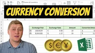 How To Convert Currency In Excel Fast